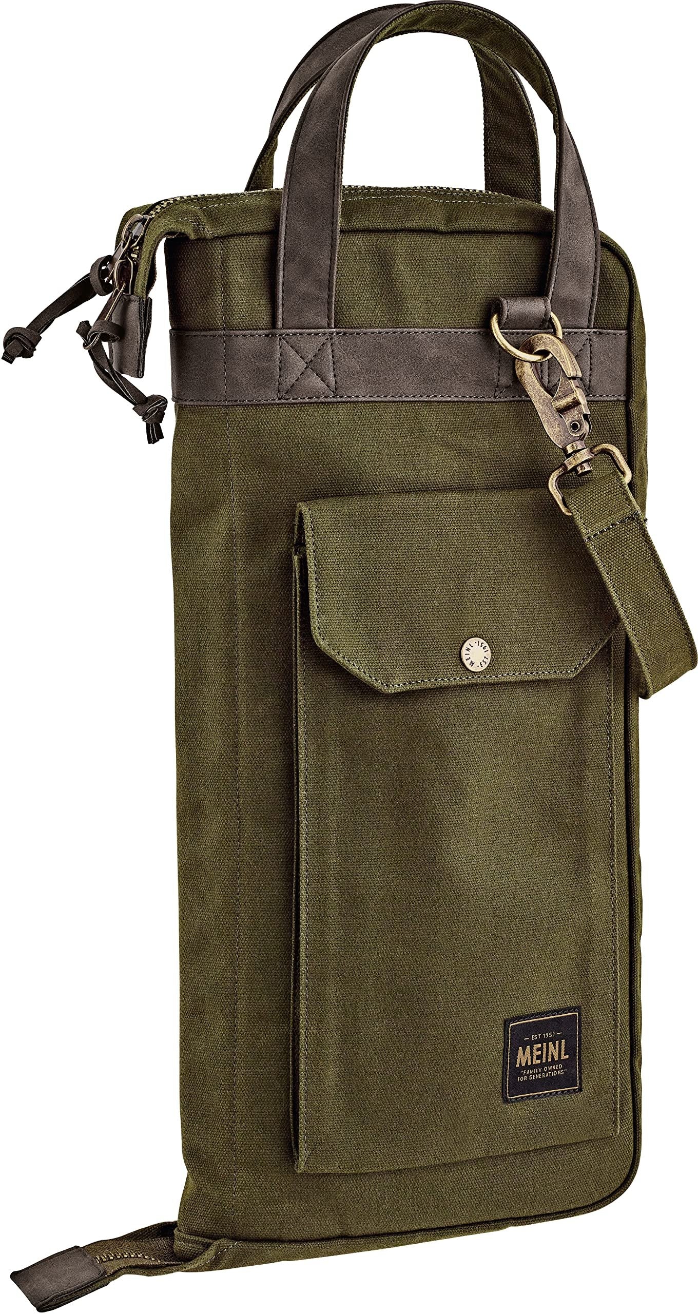 22" Cymbal Bag — Waxed Canvas Collection — Adjustable Backpack Straps, Heavy-Duty Fabric and Carrying Grip, 2-YEAR WARRANTY