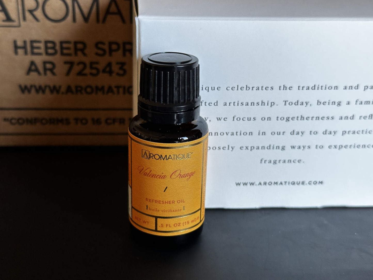Valencia Orange Refresher Oil by Aromatique - 1/2 fl oz.
