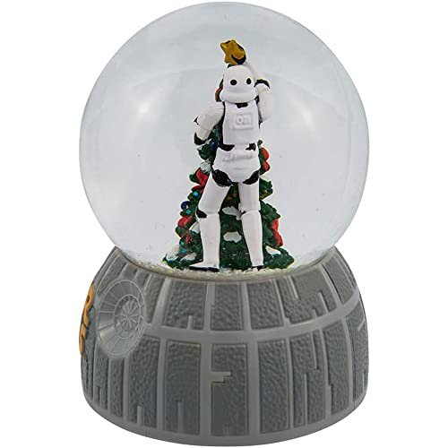 Kurt Adler 100mm Musical Stormtrooper Decorating Christmas Tree Waterglobe (SW8162)