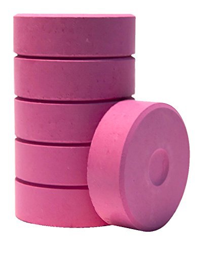 Jack Richeson Large Tempera Cakes, Cerise, Pack of 6