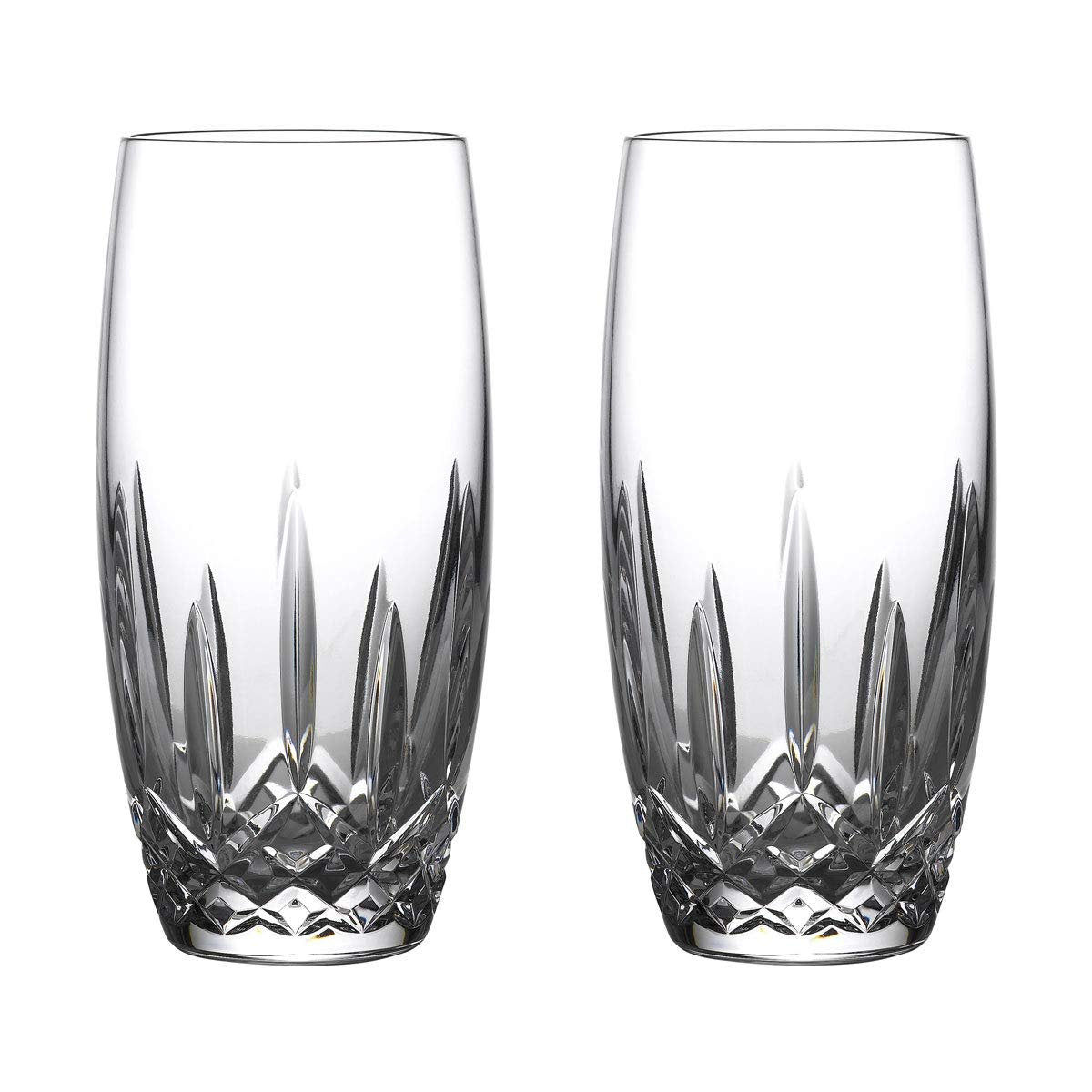 Waterford Lismore Nouveau Beer Glass Pair
