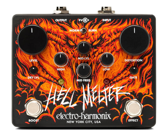 Electro-Harmonix Hell Melter Distortion Pedal