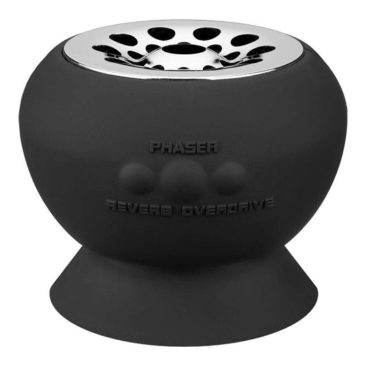 Fluid Audio Strum Buddy Heavy Metal Edition Stick-On Guitar Amplifier with Overdrive, Reverb & Phaser DSP Effects - Black