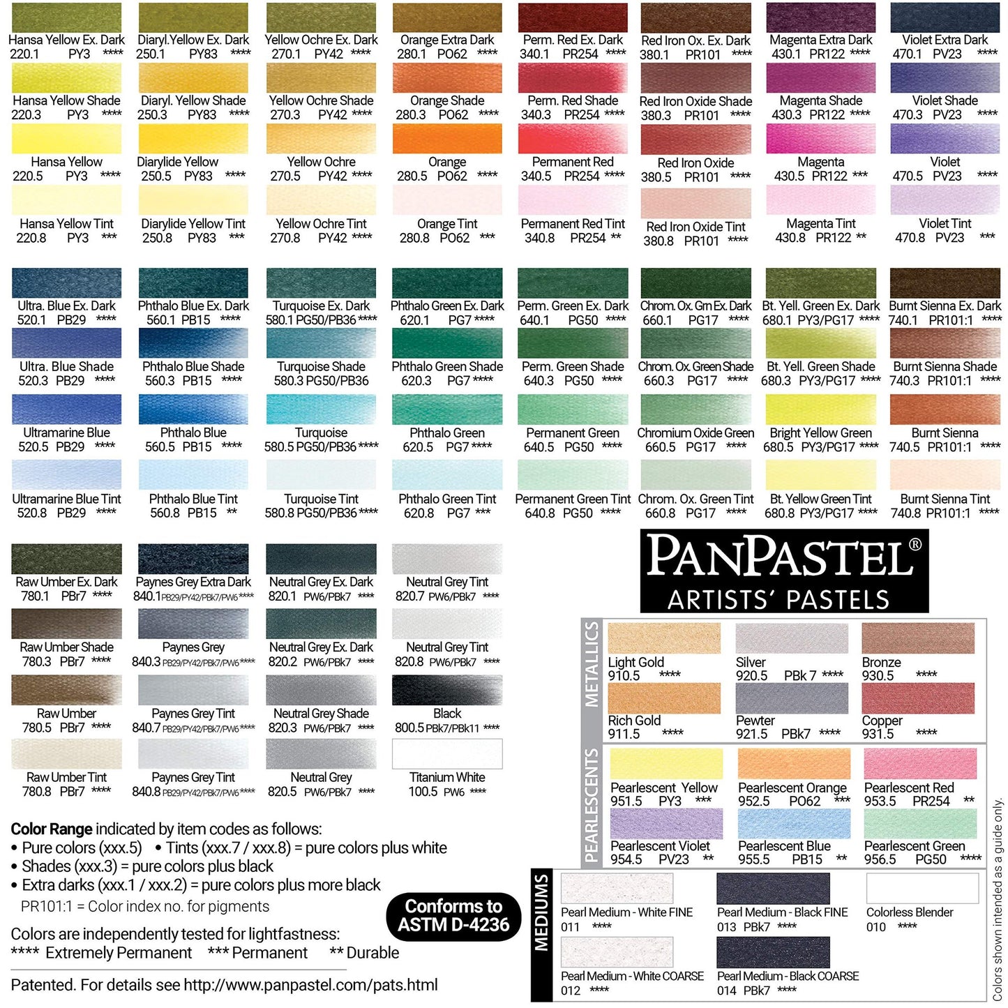 PanPastel Artist Pastels by GOLDEN, Orange, 2.44” / 62mm Pan Diameter, Professional Artist Pastels, Unique Pan Format (cake-like)