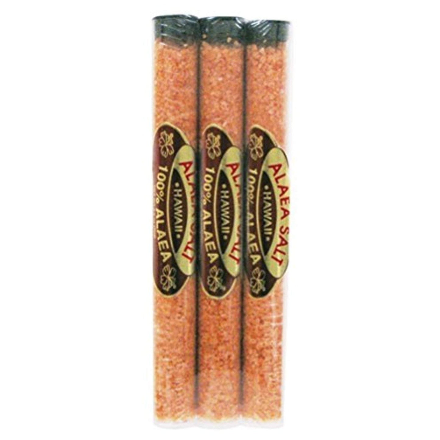 Hawaiian 100% Alaea Red Salt Gift Set 3 Tubes
