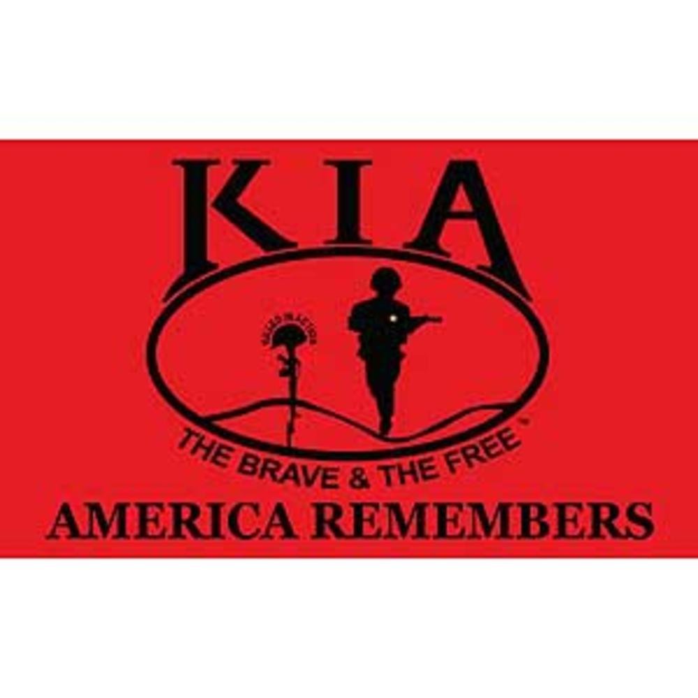 KIA America Remembers Flag with Grommets 3ft x 5ft
