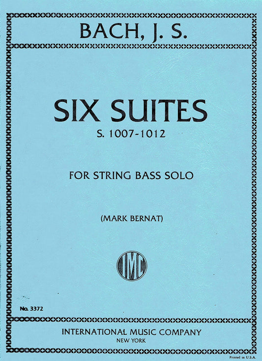 Bach - Six Suites for String Bass Solo, BWV 1007-1012