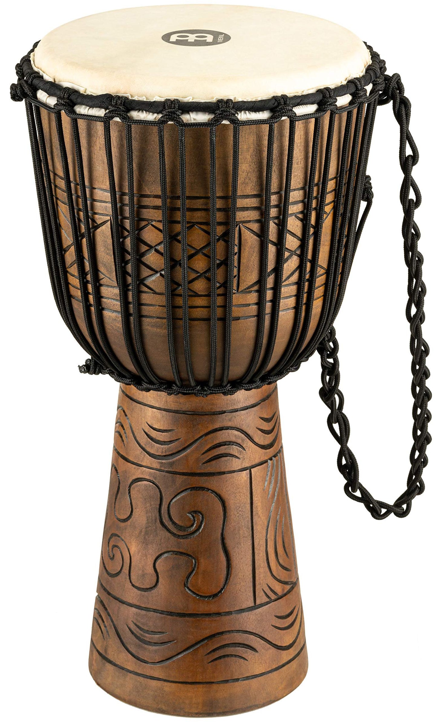 Carved Mahogany Djembe