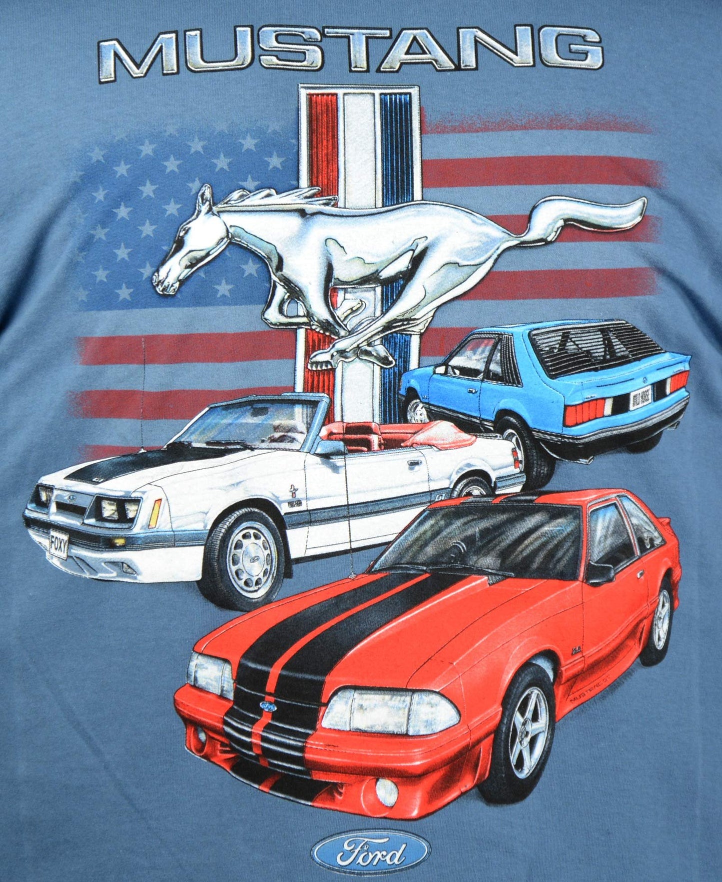 Joe Blow Ford Vintage Fox Body Mustang Flag