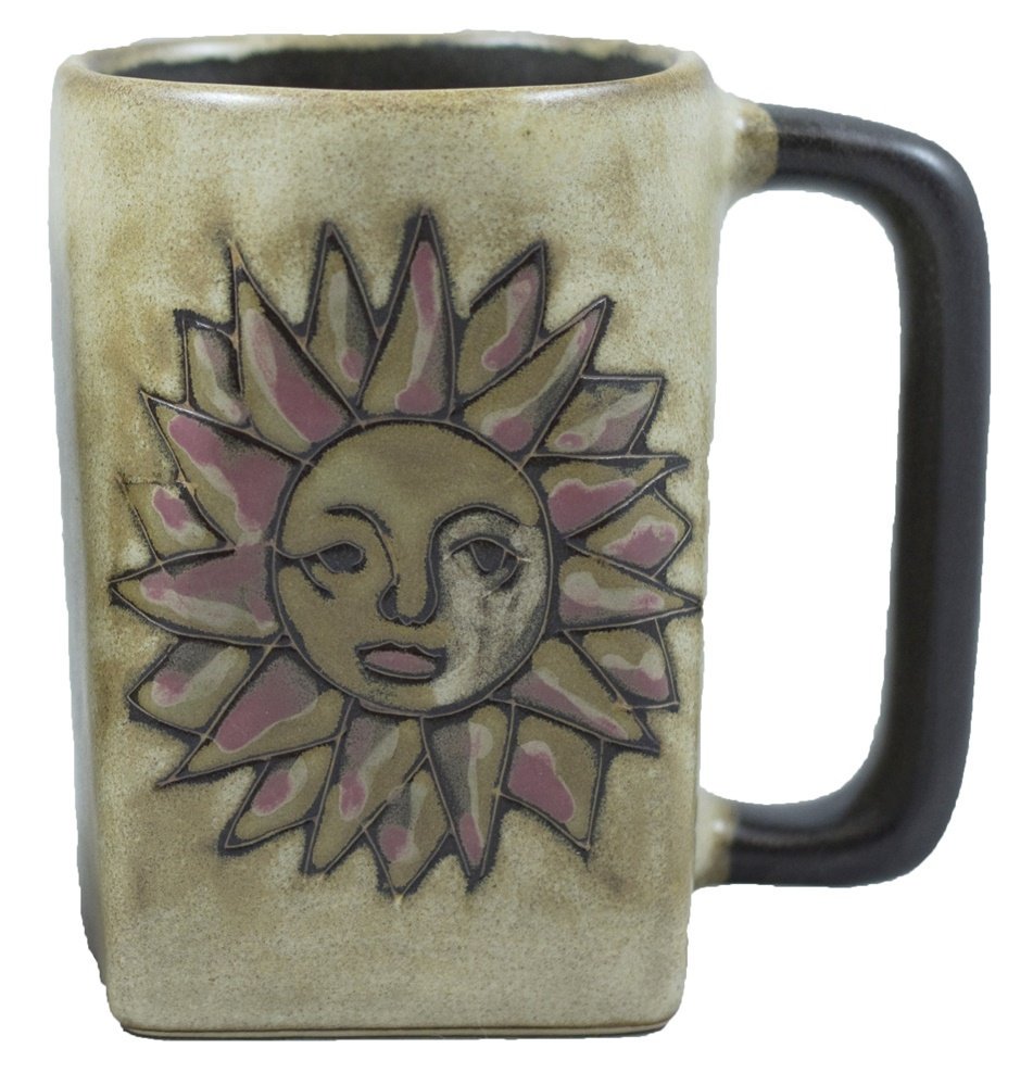 Mara Stoneware Mug - Sun/Moon Tan 12 oz.