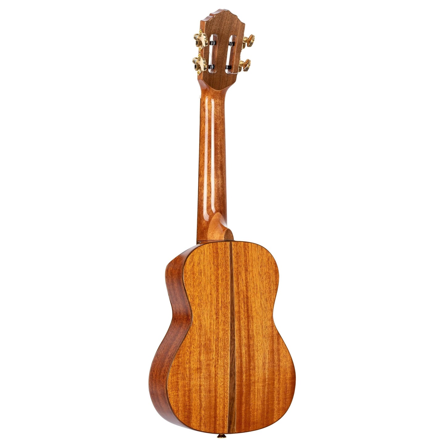 Ortega Guitars, 4-String Custom Built Eclipse Series All Solid Concert Ukulele w/Bag, Right CC4