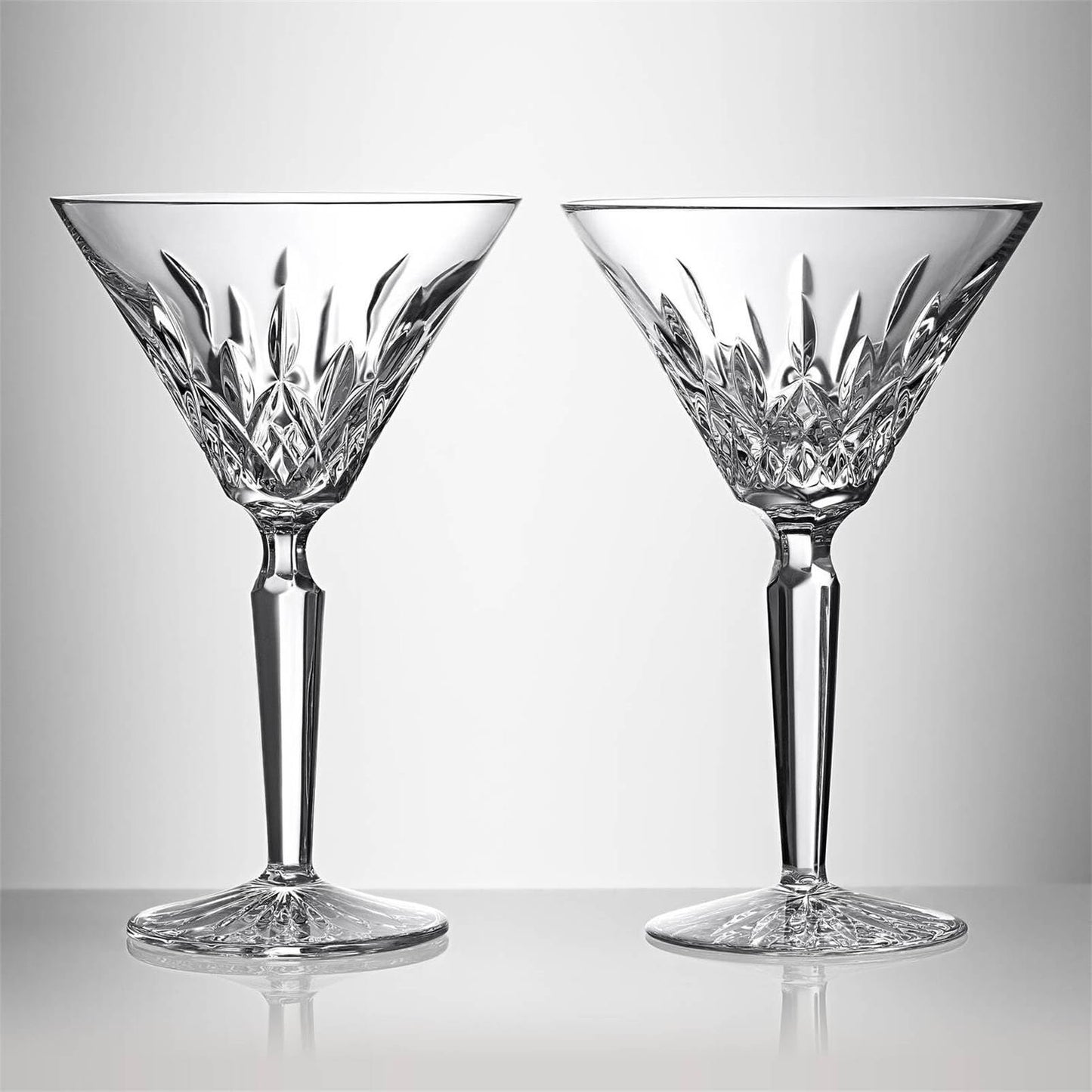 Waterford Lismore Martini Glass, Set of 2