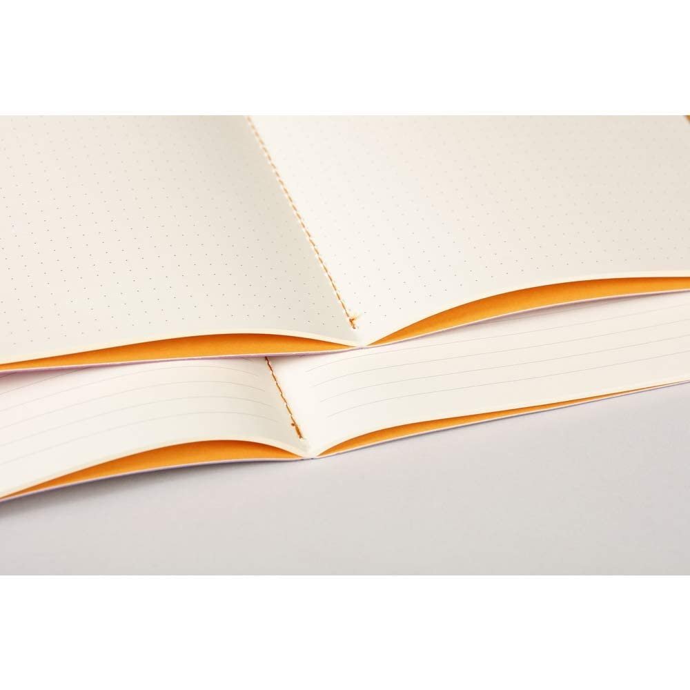 Rhodia Sewn Spine Notebook, A5, Dot - Chocolate