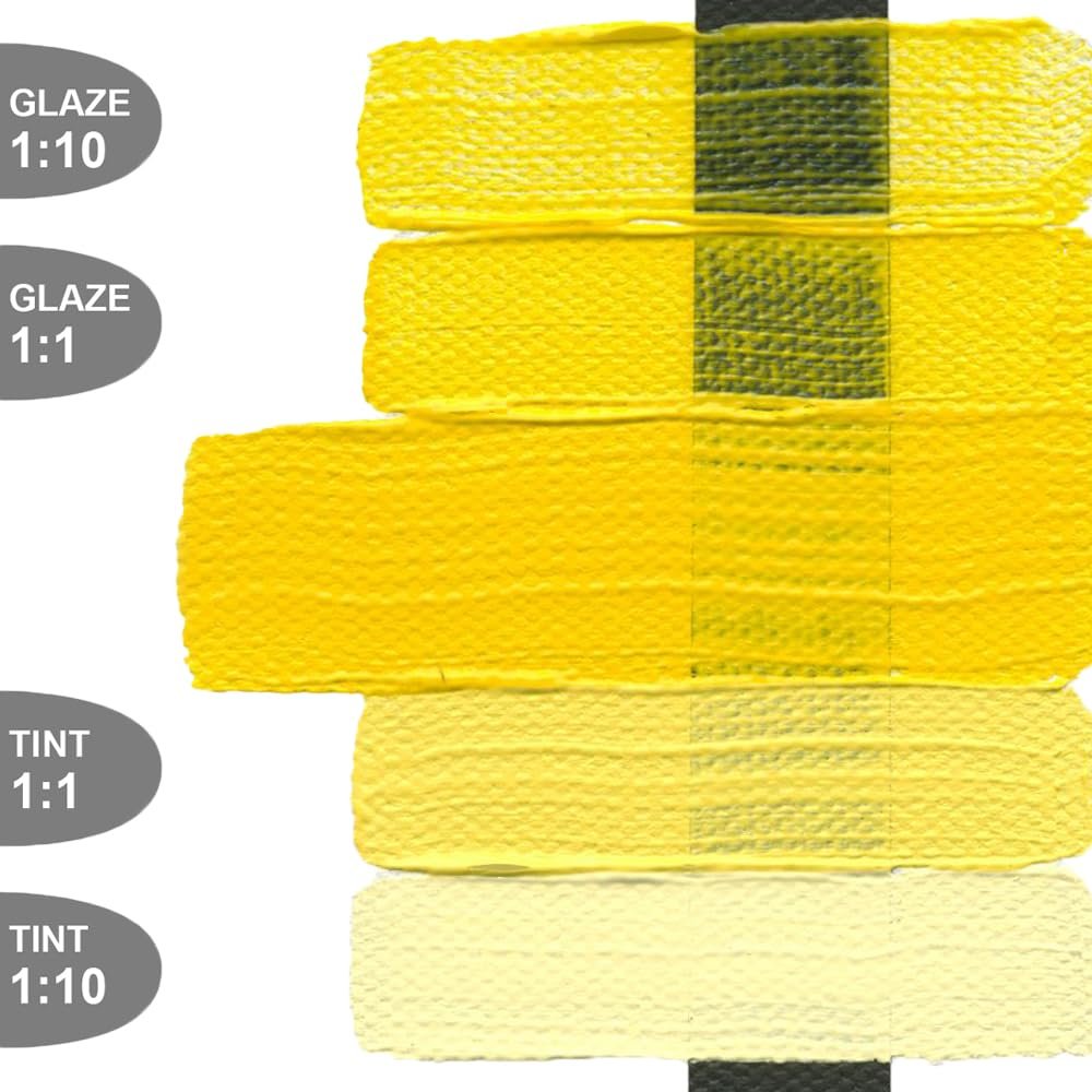 Golden Heavy Body Acrylic - Cadmium Yellow Medium Hue - 16 oz Jar