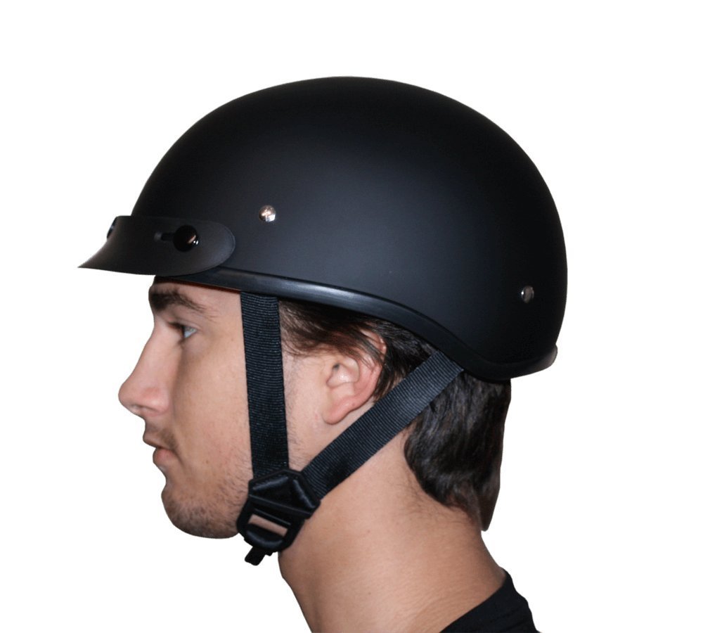 Daytona Helmets Half Skull Cap Motorcycle Helmet – DOT Approved [Graphics]…