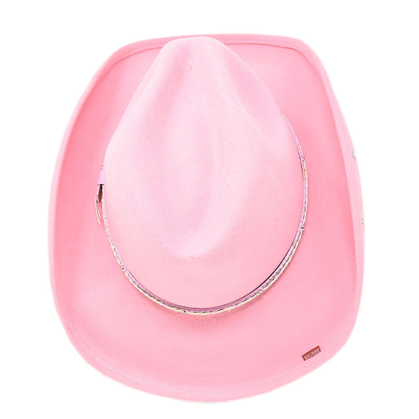 Bullhide Kids' Collection Girls' Baby Jane Premium Wool Western Cowboy Hat, Pink