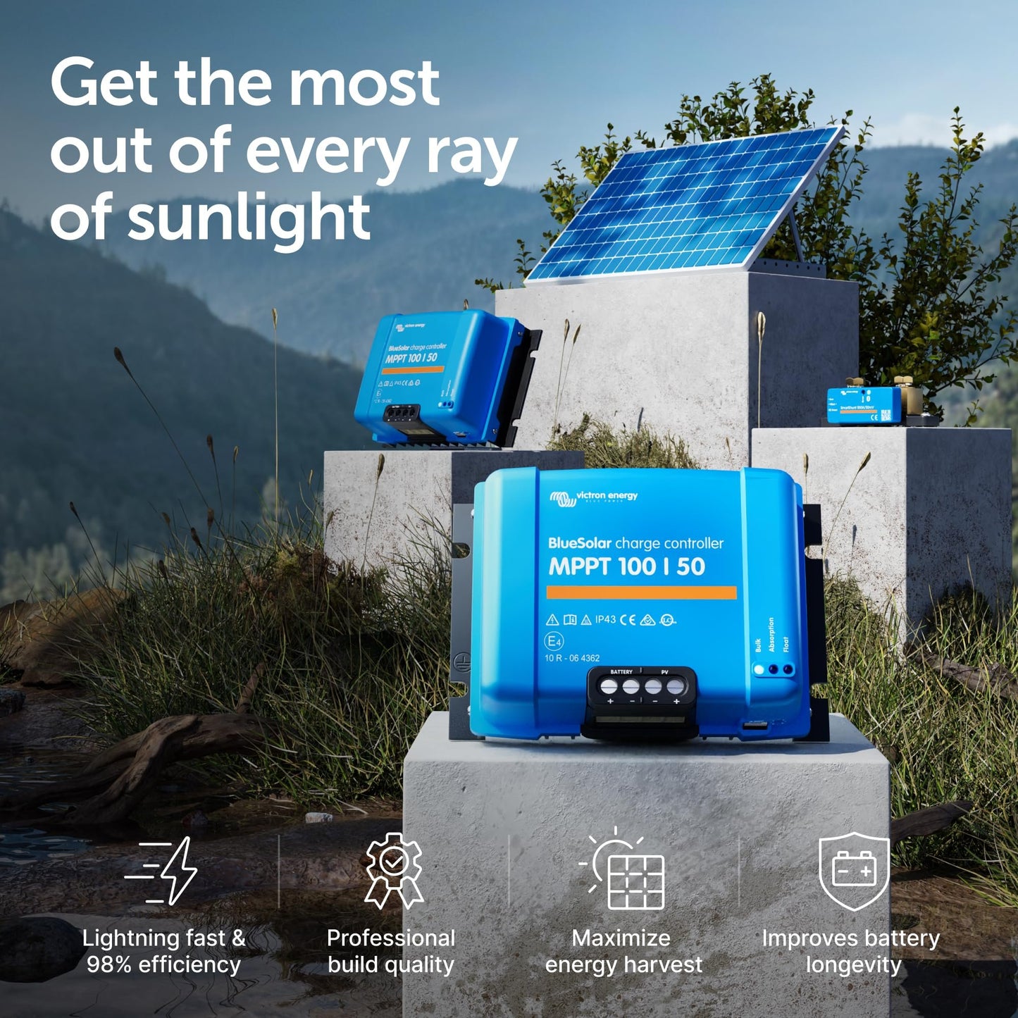 Victron Energy BlueSolar MPPT Solar Charge Controller
