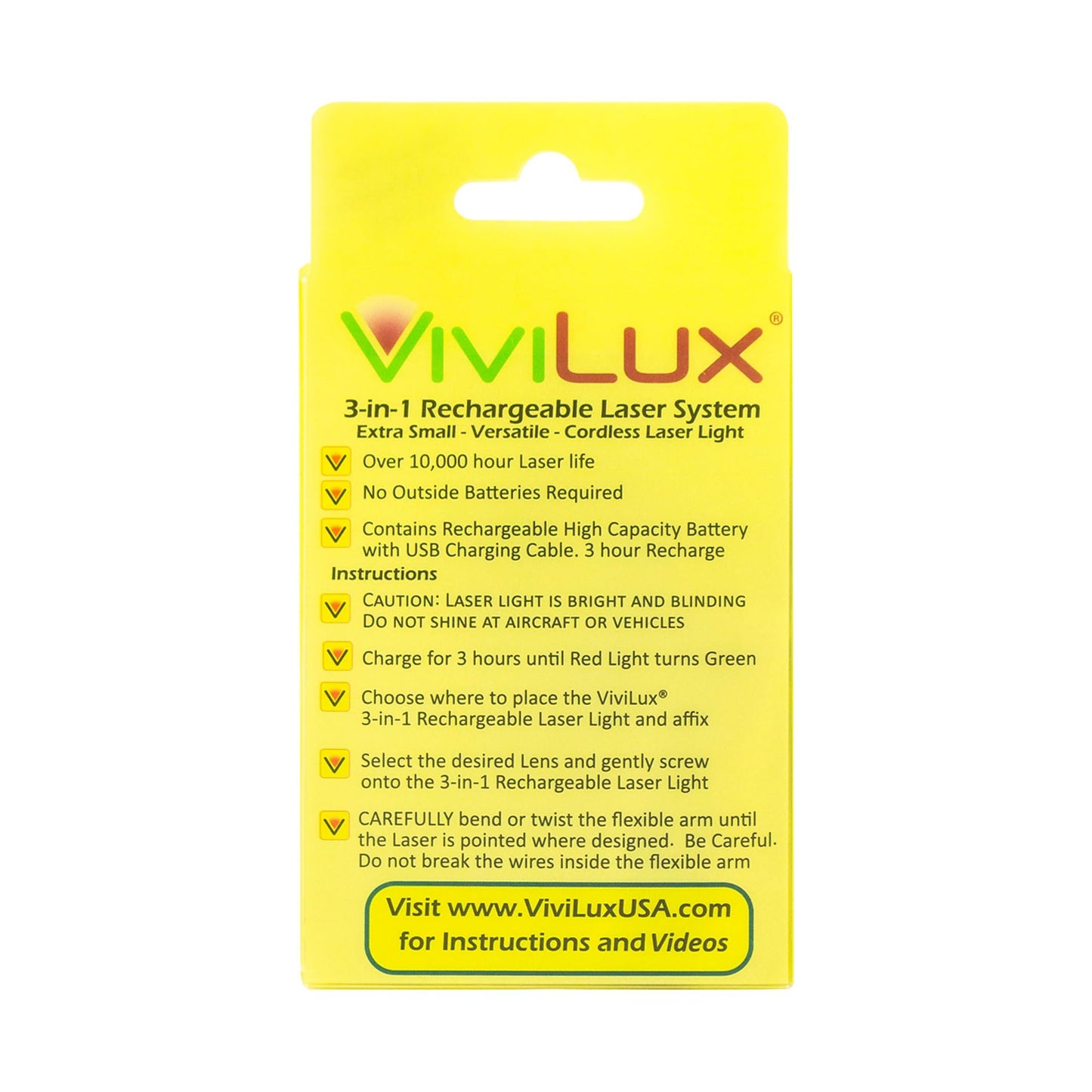 ViviLux 3-in-1 Rechargeable RED Laser System with Adjustable Line, Crosshairs and Dot Illumination Heads; Innovative Sewing and Quilting Notion for Precise Stitching; Mounts with MAGNET.