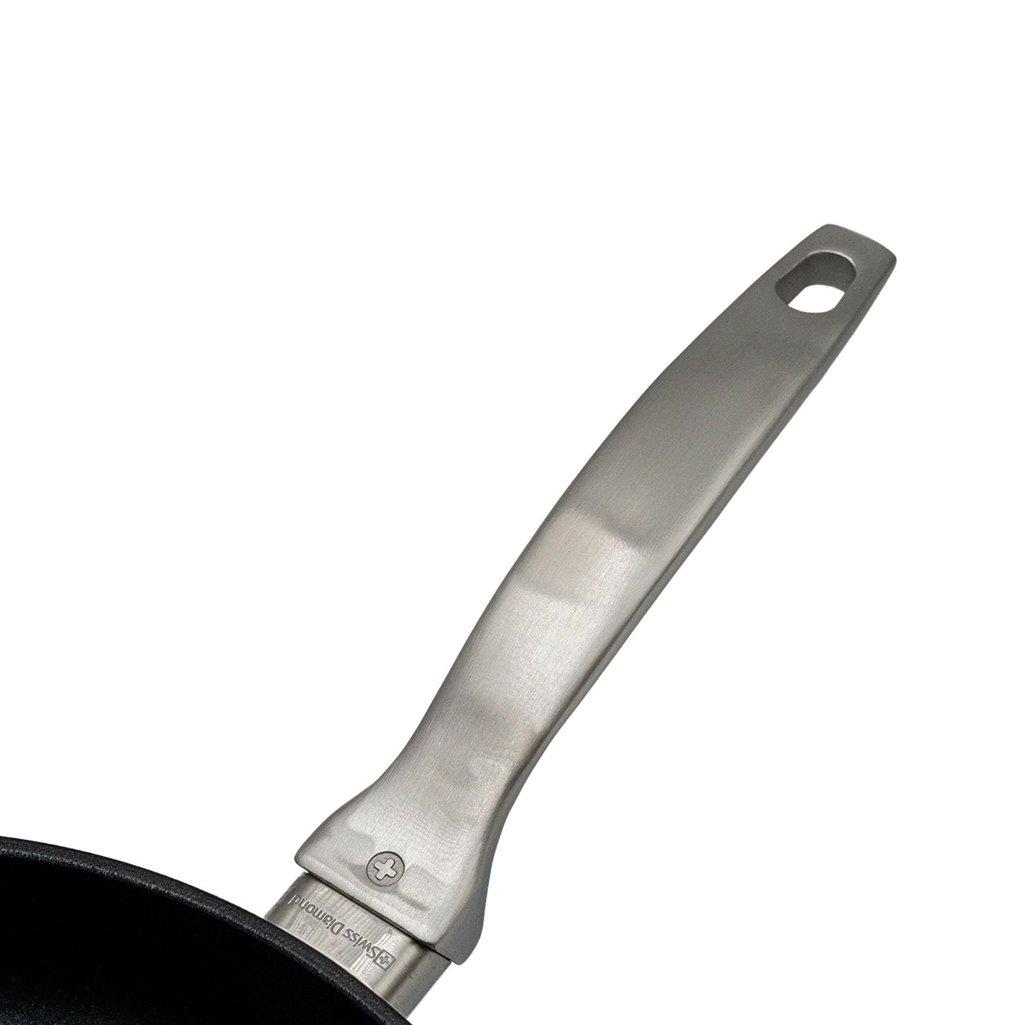 Swiss Diamond Nonstick Frying Pan Hybrid Ceramic and Diamond-Infused Fry Pan, Dou Ceramic, Dishwasher and Oven Safe Fry Pans