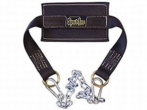 Spud Dip Belt with Chain and 2 Clips for Weightlifting and Strength Training
