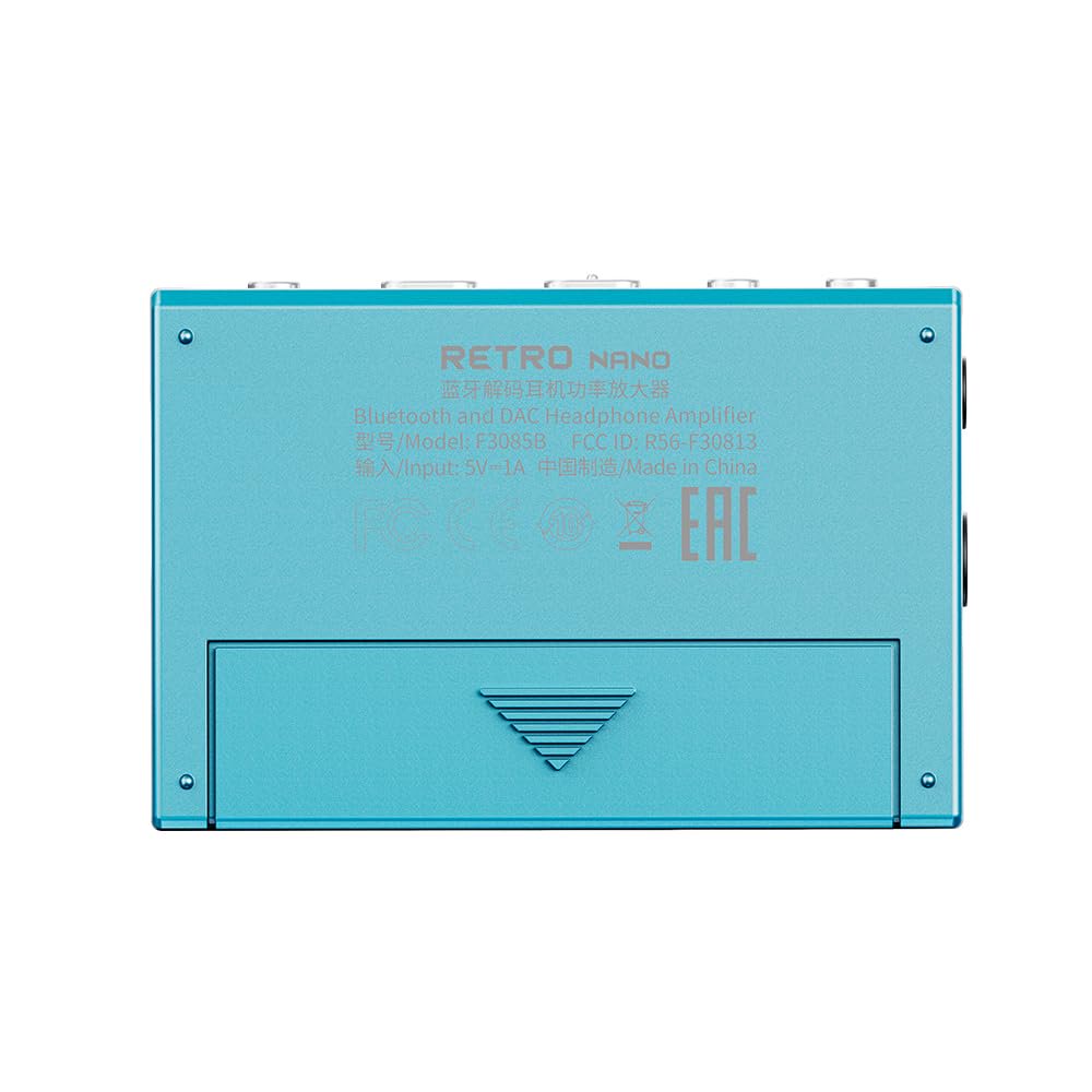 FiiO/Snowsky Retro Nano Bluetooth USB DAC AMP with LDAC, aptX Adaptive, aptX LL (3.5mm Unbalanced & 4.4mm Balanced Output)