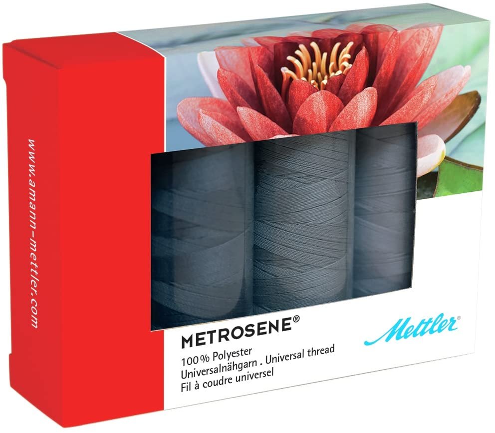 Mettler Metrosene Thread Kits 4/Pkg-Grey, Multiple