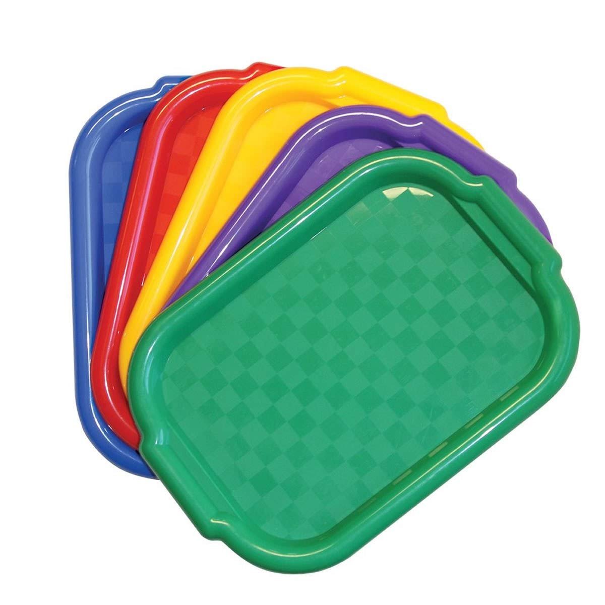 Jack Richeson Plastic Jack Riches on 400995 Multi Color Art Trays (Set of 5)