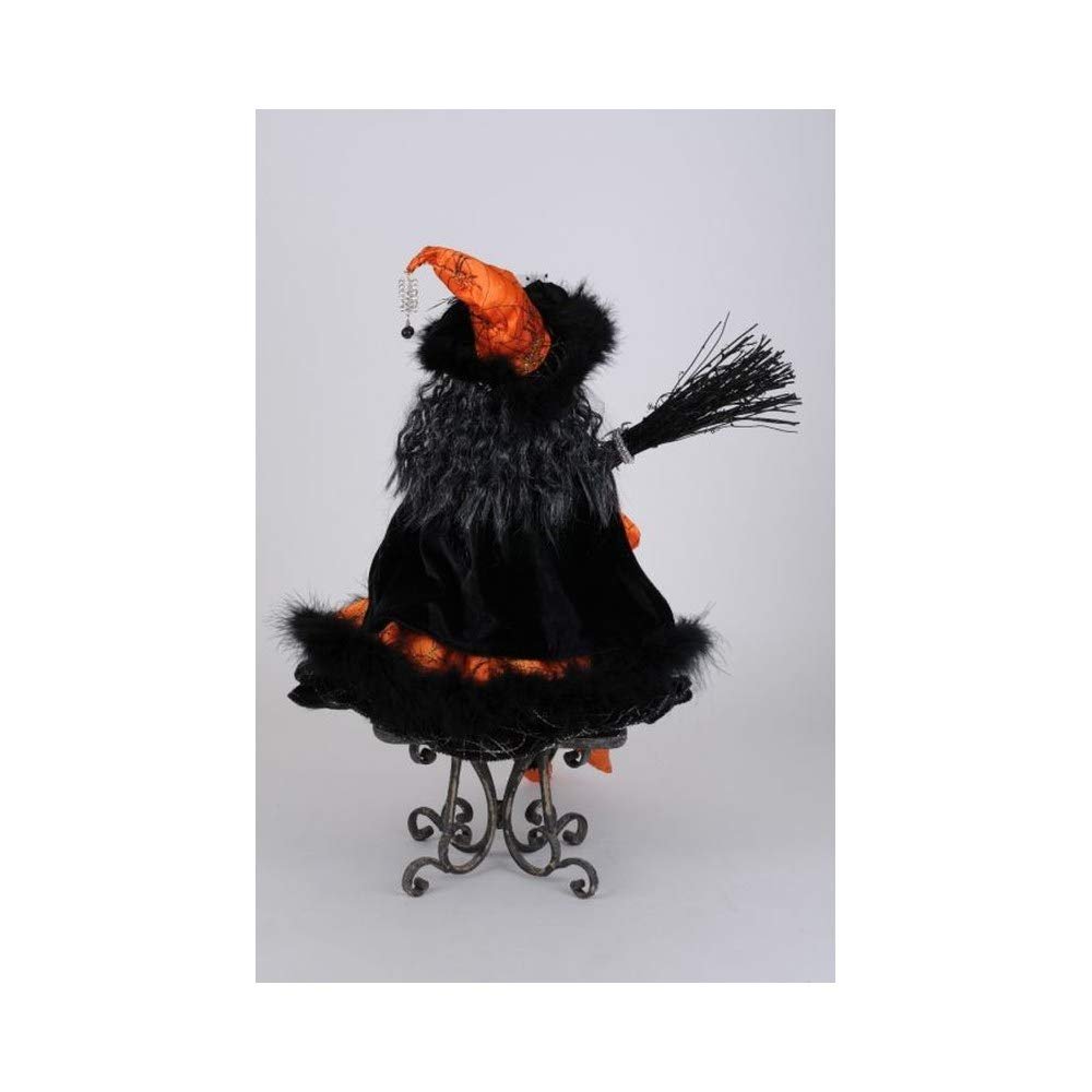 Karen Didion Lady Halloween Witch Figurine, 24 Inches, HA26-13
