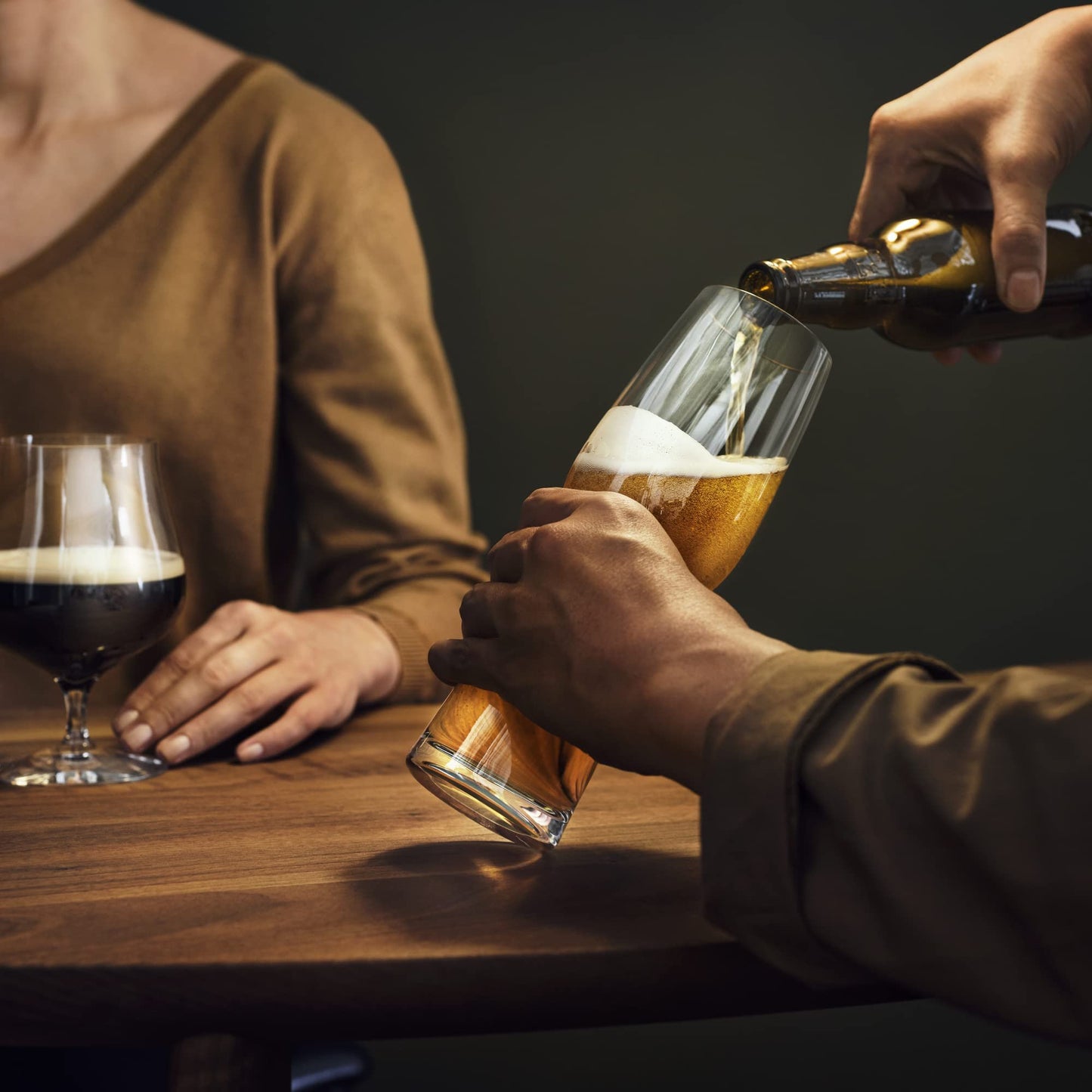 Waterford Craft Brew Pilsner Glass, Set of 2, 21.5 oz, Clear