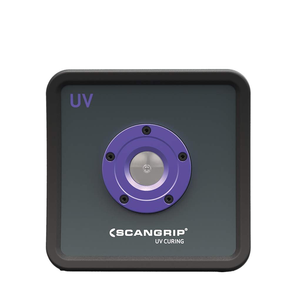 SCANGRIP NOVA-UV S, Rechargeable and Portable LED Flood Light for Fast UV Curing, Paint Repair of Larger Areas, Handheld, can be Used on Plastic and Heat Sensitive Material