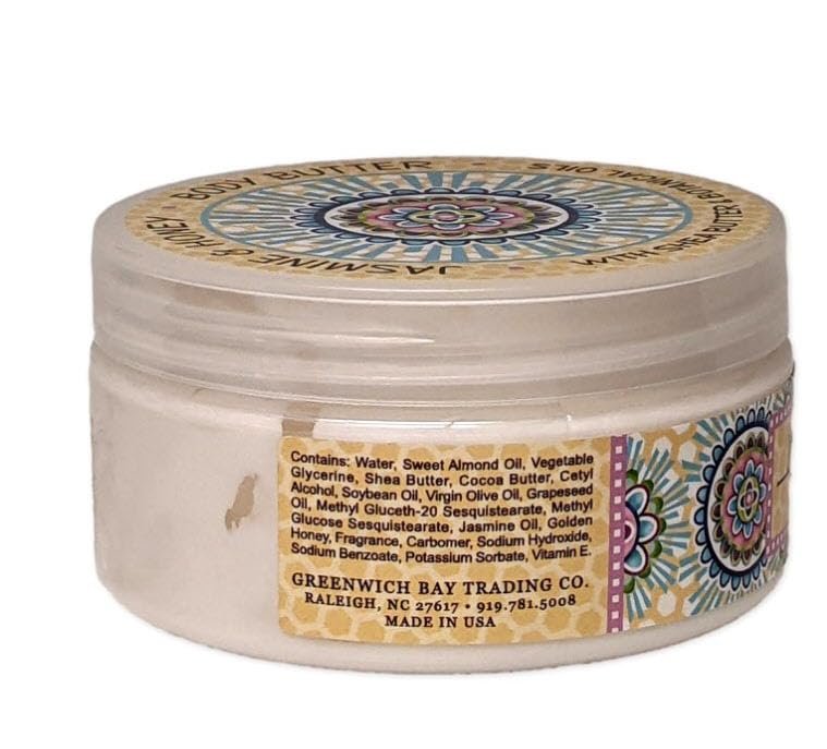 Greenwich Bay Trading Company Jasmine Honey Body Butter 8ozs