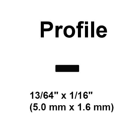 Polypropylene Plastic Welding Rod, 13/64" X 1/16", 30 Ft., Black