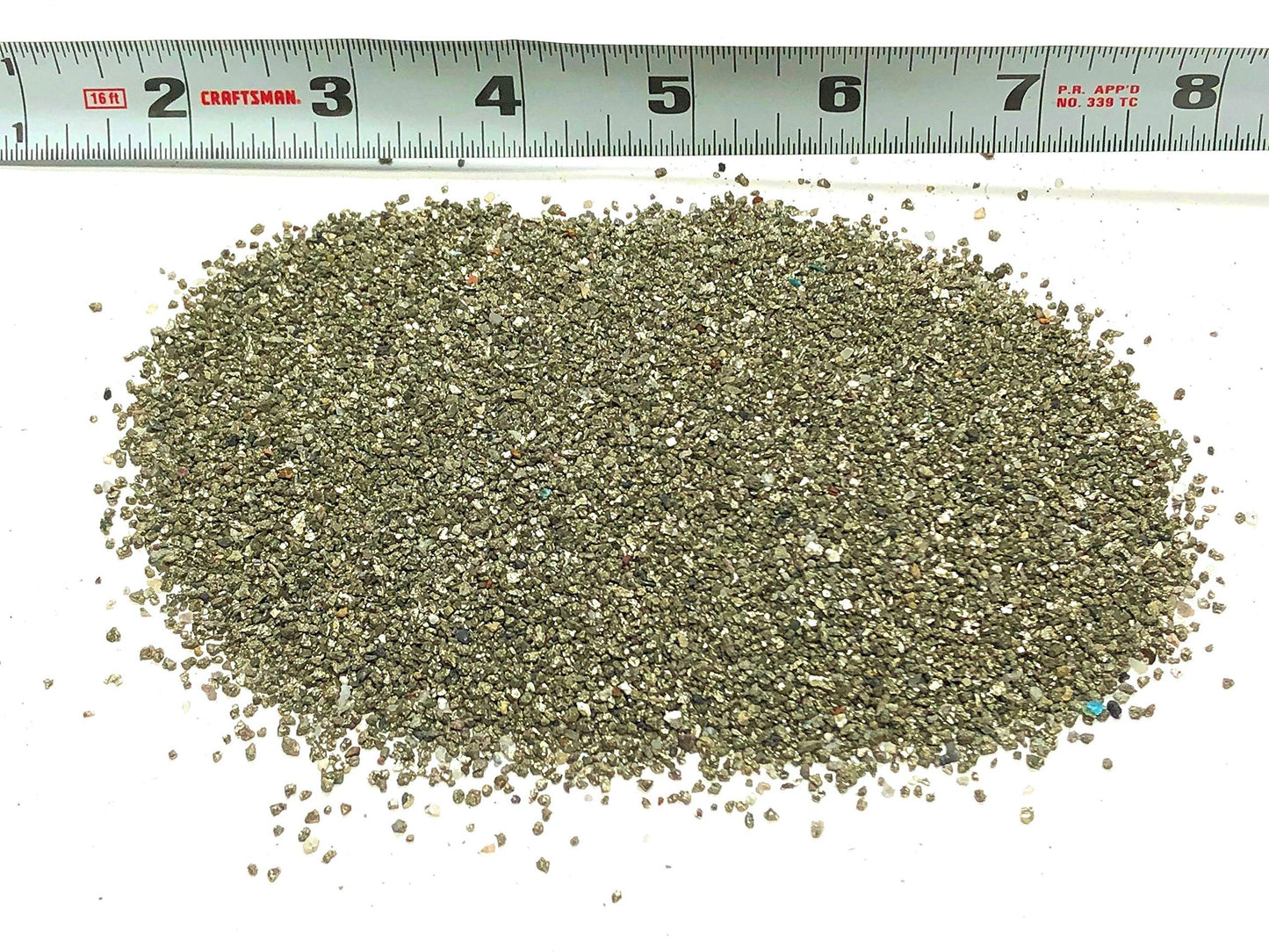 Zentron Natural Rough Pyrite Fools Gold Sand Mining (1/2 Pound)
