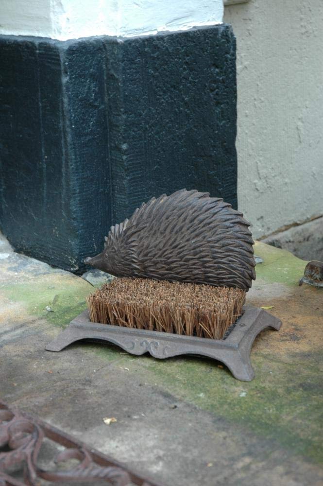 Esschert Design Boot Brush Hedgehog