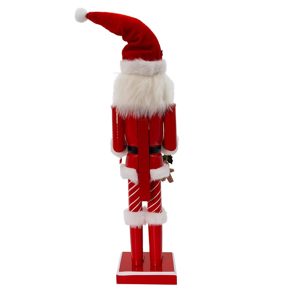 Kurt Adler 15-inch Wooden Santa Claus Nutcracker