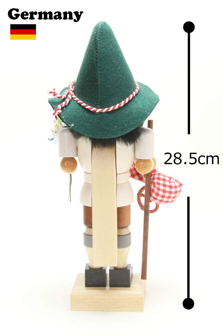 German Christmas Nutcracker Bavarian Hiker - 28,5cm / 11 inch - Christian Ulbricht