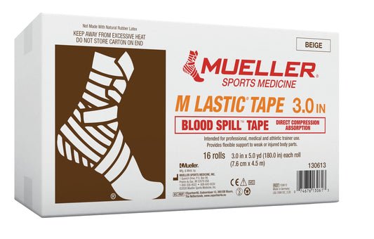 Mueller Stretch MTape 3" x 5 yard Case of 16 Rolls