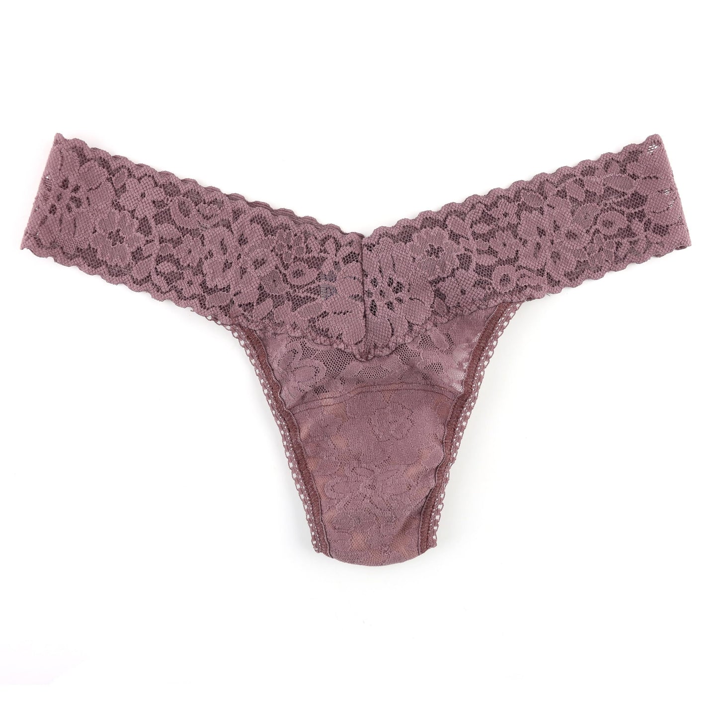 hanky panky - Daily Lace Low Rise Thongs for Women | Lacy Lingerie, Comfortable Underwear | One Size (2-12) | 3 pack