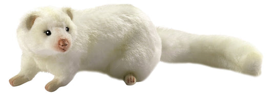 Hansa White Ferret 12" Hansa Plush