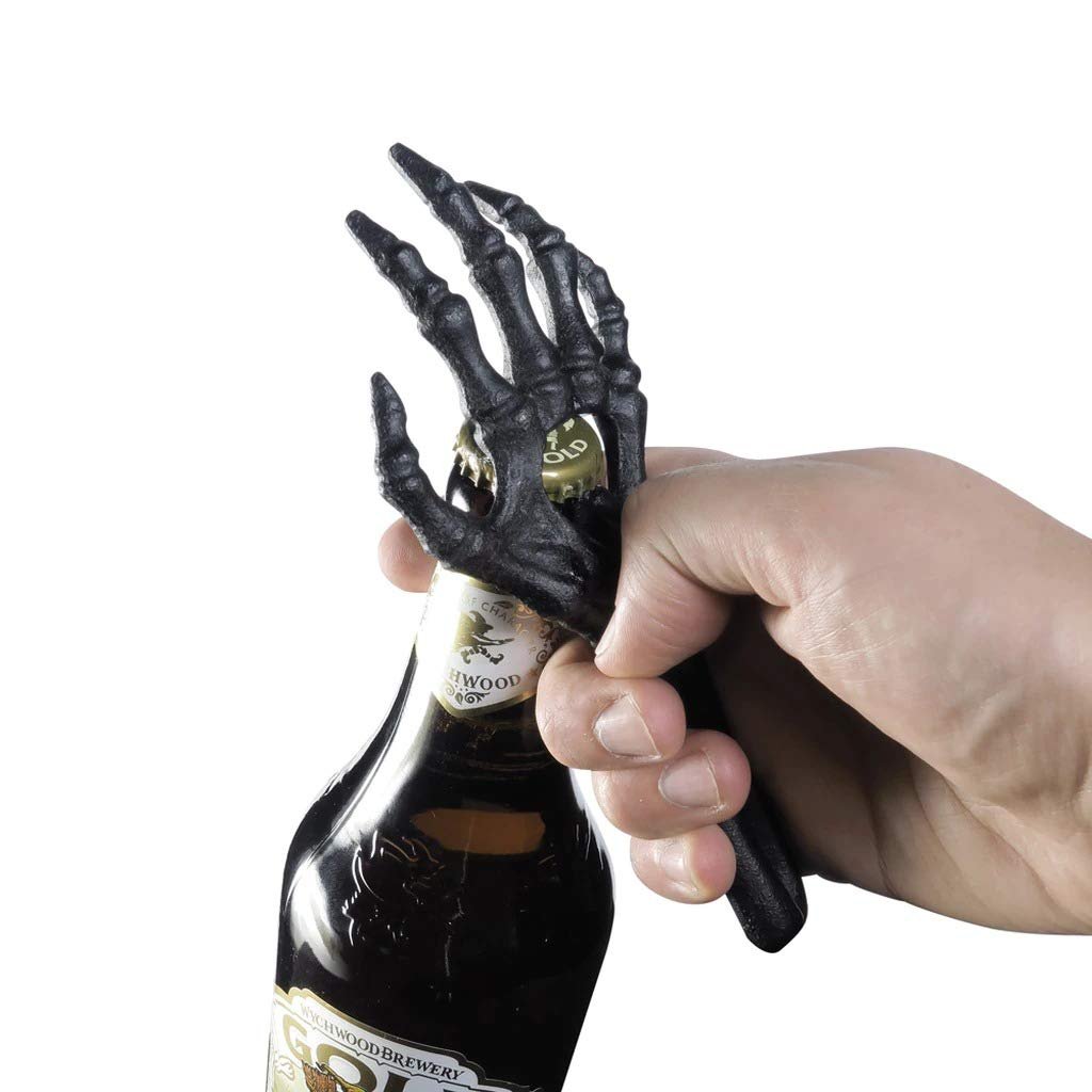 Skeletal Hand Bottle Opener Black - Bottle Opener