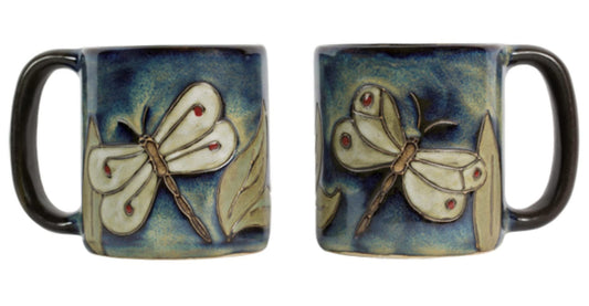 Mara Stoneware Mug - Dragonfly - 16 oz