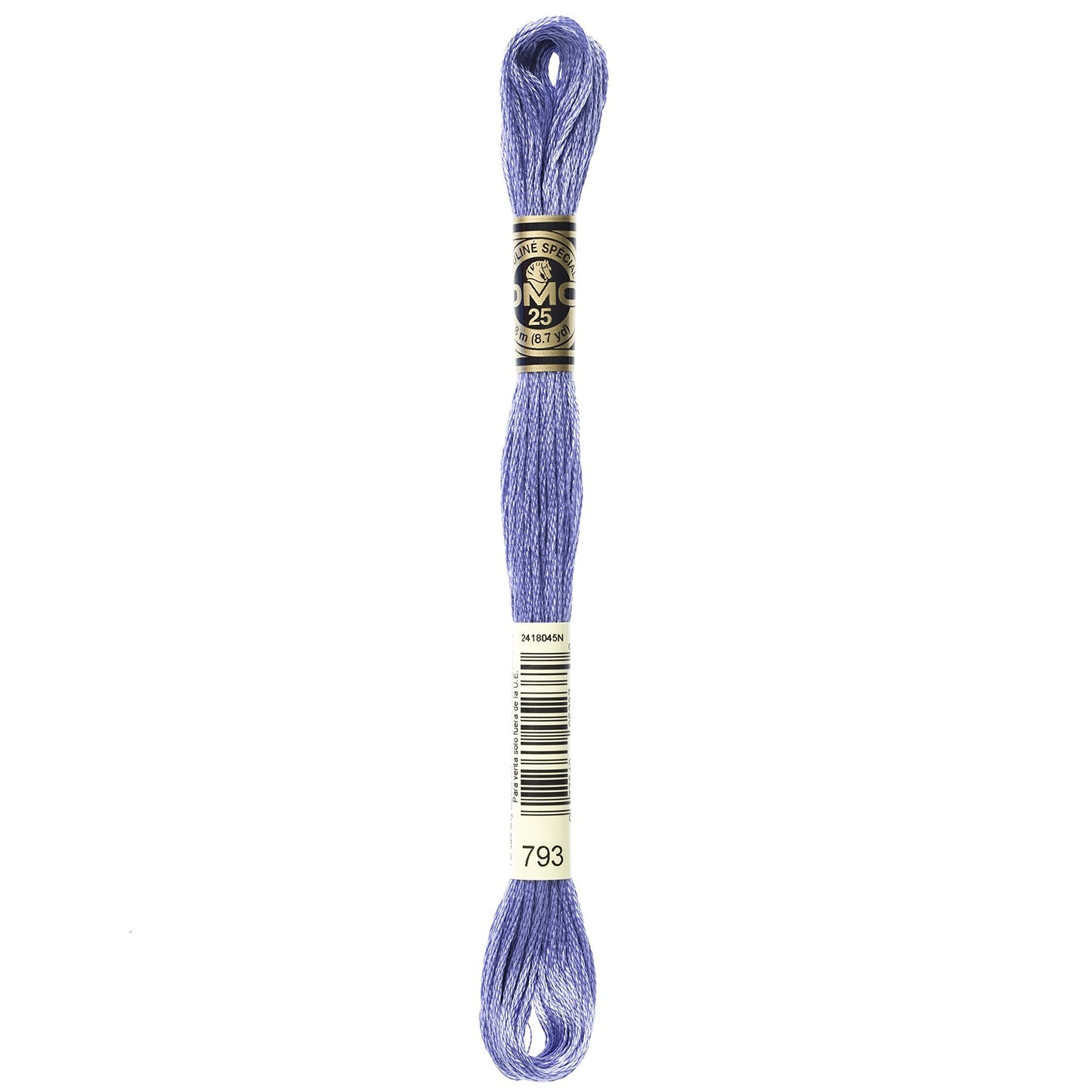 Bulk Buy: DMC Thread Six Strand Embroidery Cotton 8.7 Yards Medium Cornflower Blue 117-793 (12-Pack)