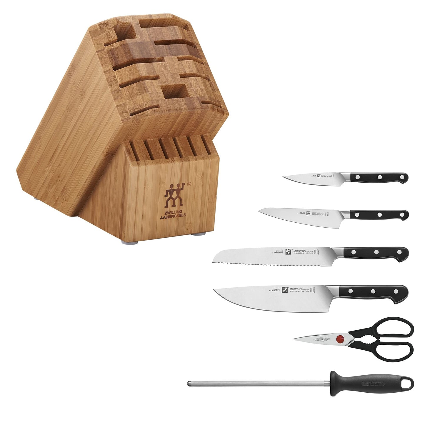 ZWILLING Pro 7-pc Knife Block Set