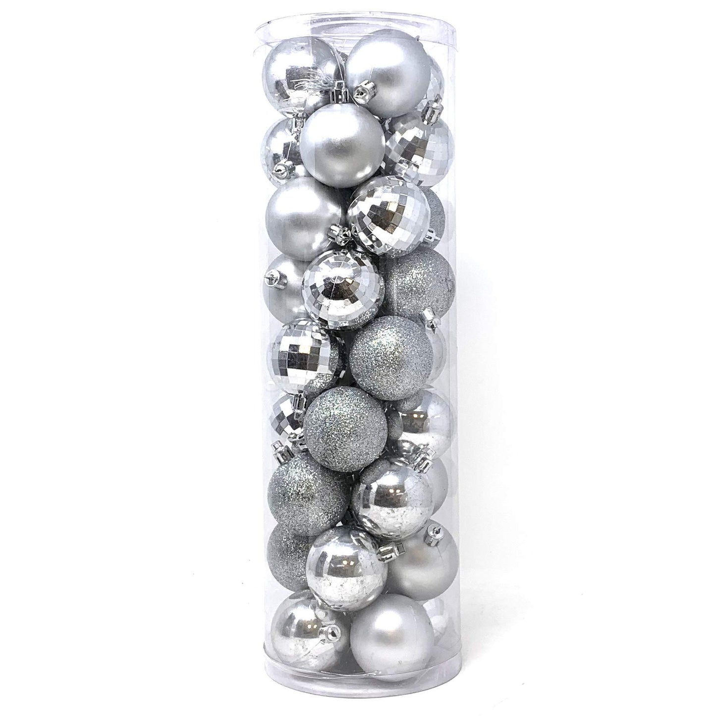 allgala 36 PK 2 Inch (5CM) Christmas Ornament Balls for Xmas Tree-4 Style-