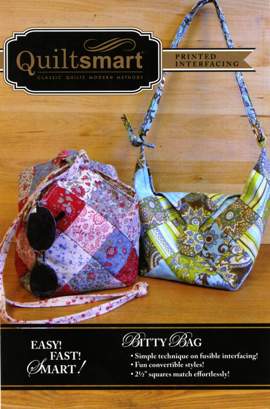 Quiltsmart Bitty Bag Pattern, 멀티