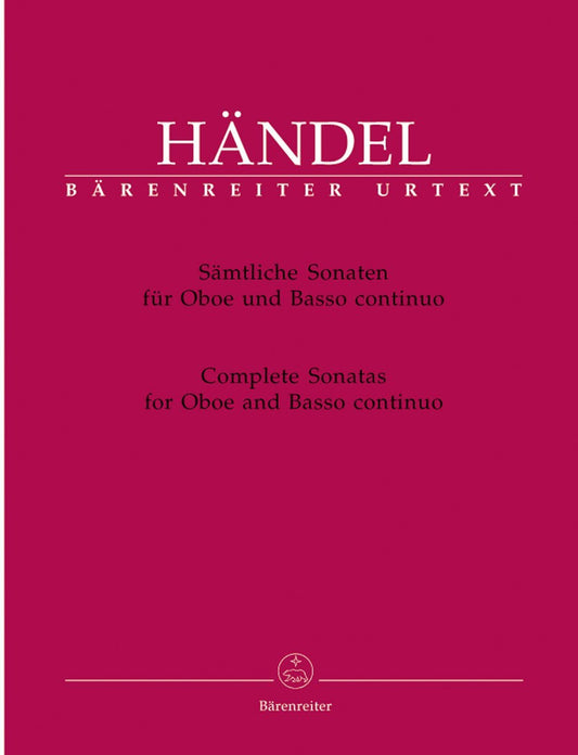 Handel: Complete Oboe Sonatas