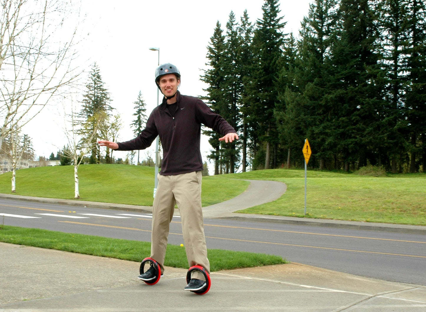Red Orbitwheels by Inventist