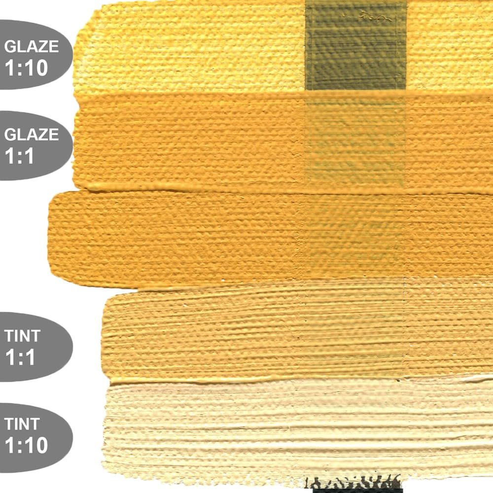 GOLDEN Heavy Body Acrylics, Naples Yellow Deep, 2 fl. oz. Tube, Professional Acrylic Paint, Opaque