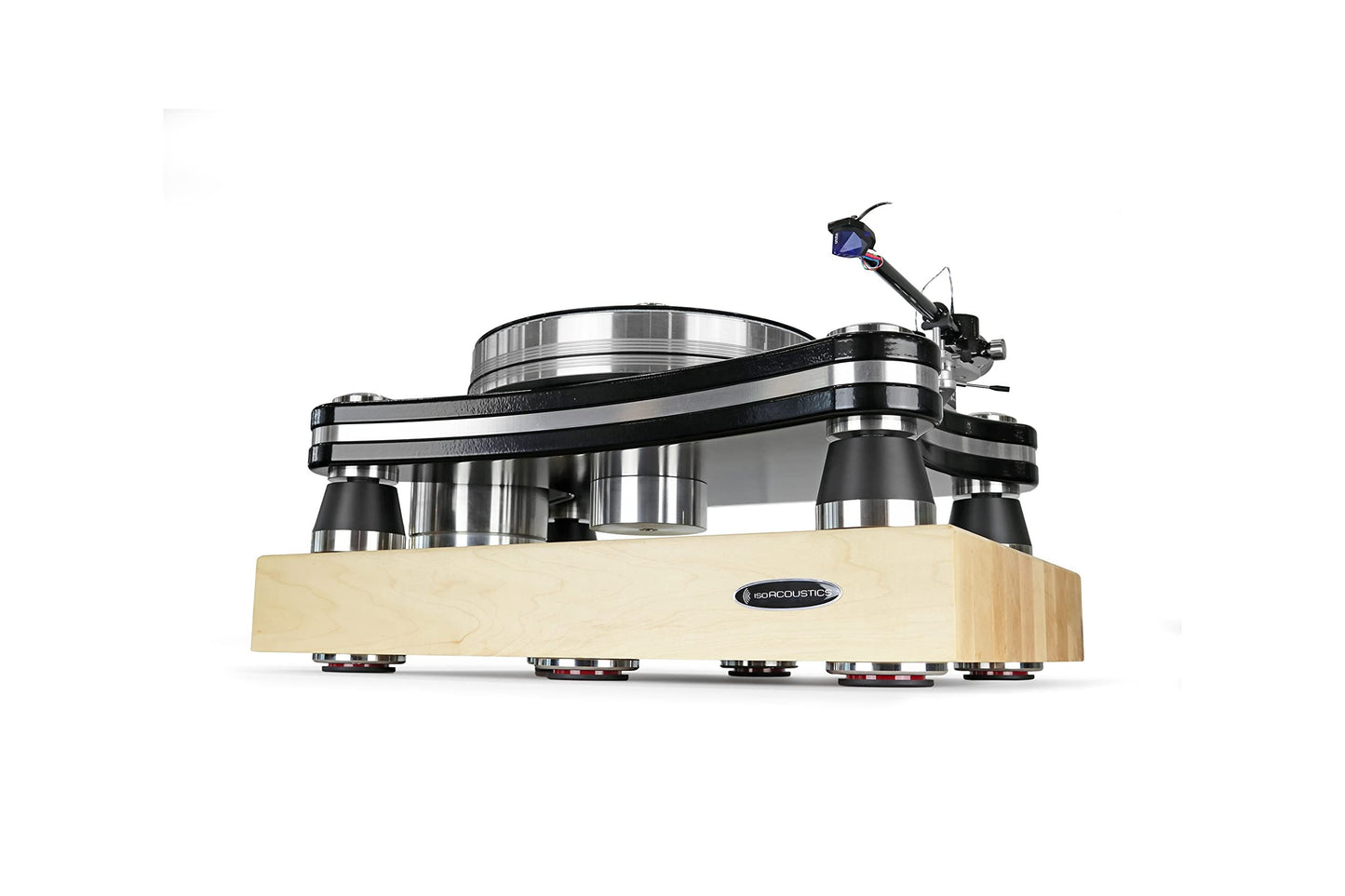 IsoAcoustics DELOS Turntable Isolation Butcher Block