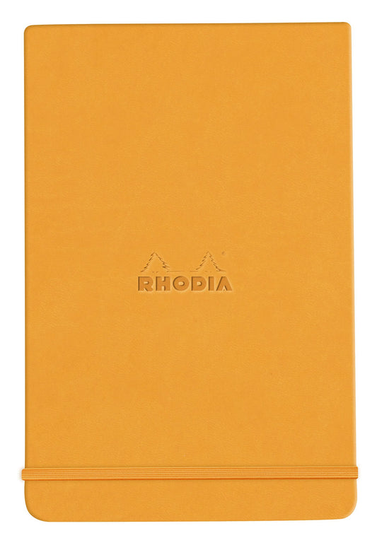 Rhodia Web Notepad, A5, Lined - Orange (118348C)